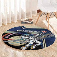 Volleyball Round Carpet Astronaut Cosmic Spiker