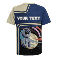 Custom Volleyball Rugby Jersey Astronaut Cosmic Spiker