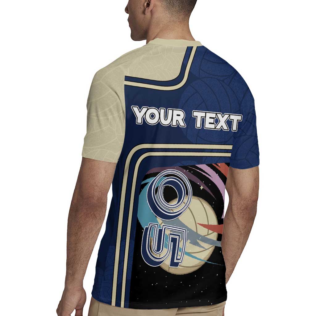 Custom Volleyball Rugby Jersey Astronaut Cosmic Spiker