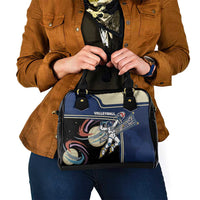 Volleyball Shoulder Handbag Astronaut Cosmic Spiker