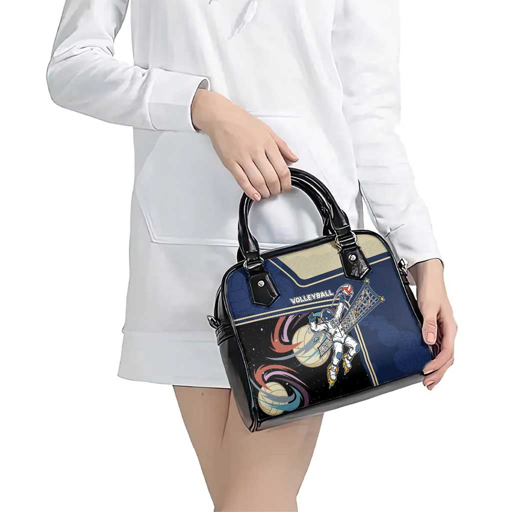 Volleyball Shoulder Handbag Astronaut Cosmic Spiker