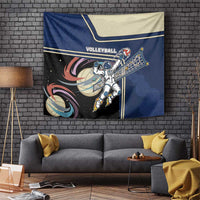 Volleyball Tapestry Astronaut Cosmic Spiker