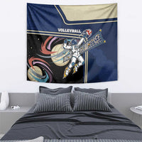 Volleyball Tapestry Astronaut Cosmic Spiker