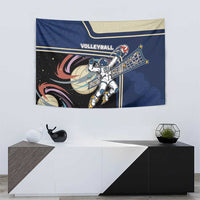Volleyball Tapestry Astronaut Cosmic Spiker