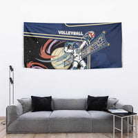 Volleyball Tapestry Astronaut Cosmic Spiker