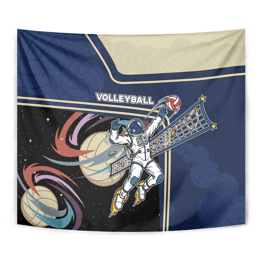 Volleyball Tapestry Astronaut Cosmic Spiker