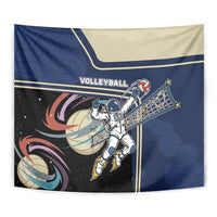 Volleyball Tapestry Astronaut Cosmic Spiker