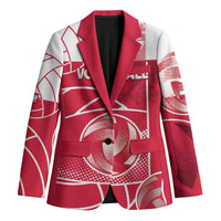 Custom Poland Volleyball Blazer Halftone Dot Style