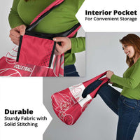 Poland Volleyball Grocery Bag Halftone Dot Style