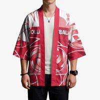 Custom Poland Volleyball Kimono Halftone Dot Style