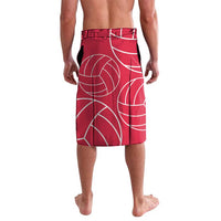 Custom Poland Volleyball Lavalava Halftone Dot Style