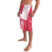 Custom Poland Volleyball Lavalava Halftone Dot Style