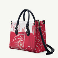 Poland Volleyball Leather Bag Halftone Dot Style