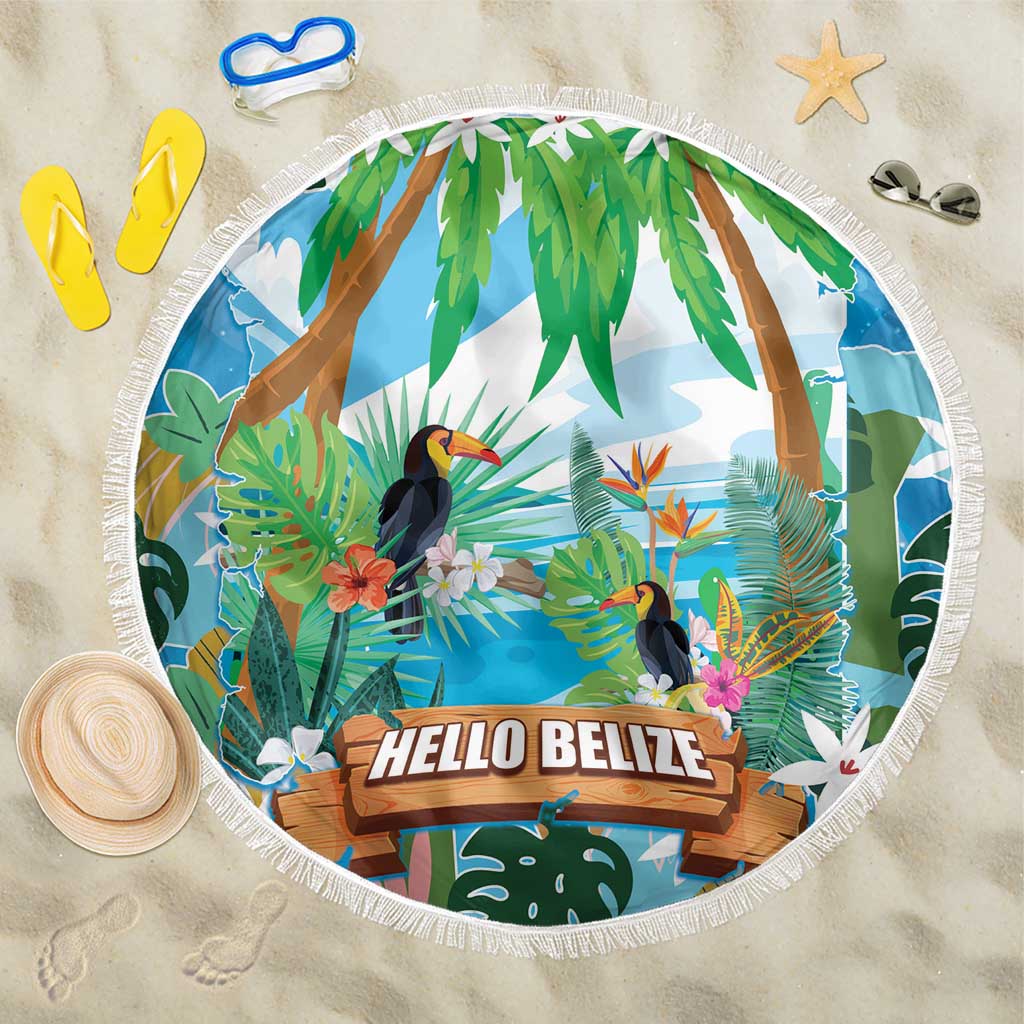 Toucan Belize Beach Blanket Tropical Vibes