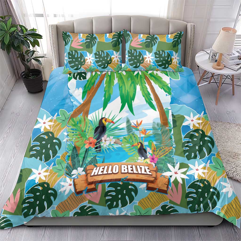 Toucan Belize Bedding Set Tropical Vibes
