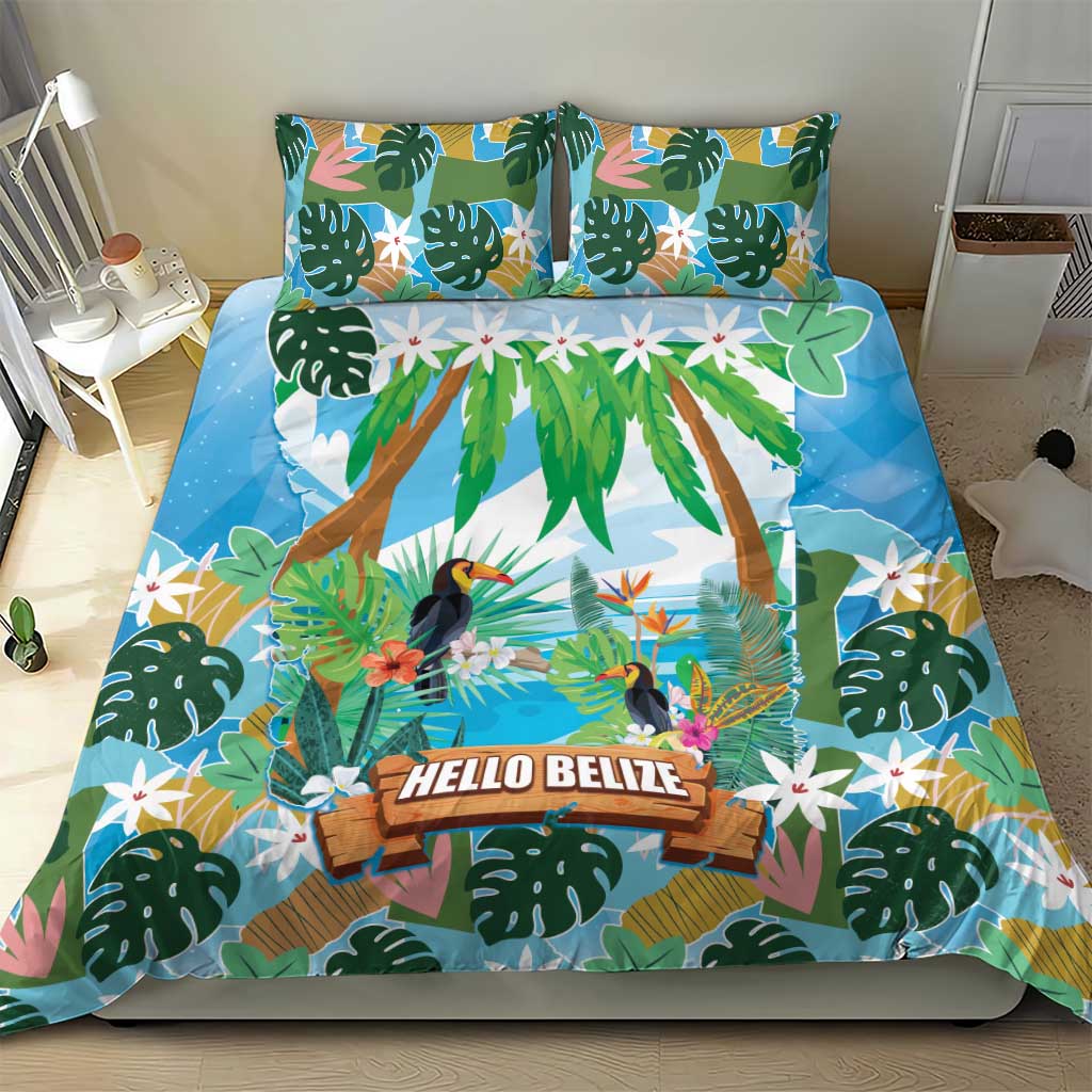 Toucan Belize Bedding Set Tropical Vibes