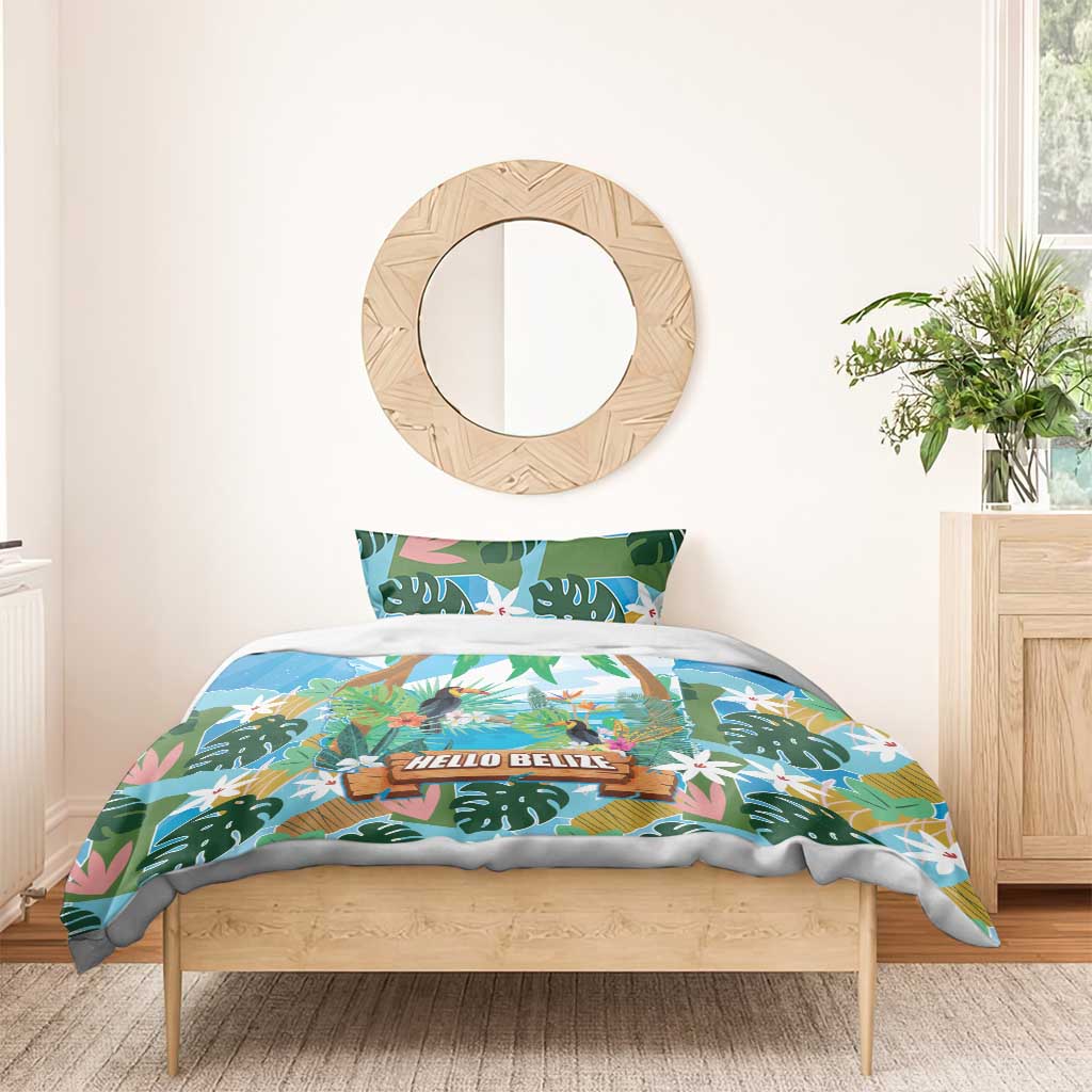 Toucan Belize Bedding Set Tropical Vibes