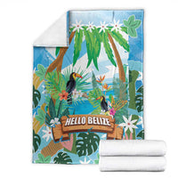 Toucan Belize Blanket Tropical Vibes