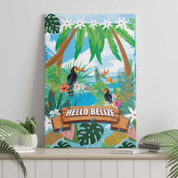 Toucan Belize Canvas Wall Art Tropical Vibes