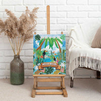 Toucan Belize Canvas Wall Art Tropical Vibes