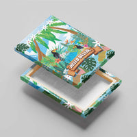 Toucan Belize Canvas Wall Art Tropical Vibes