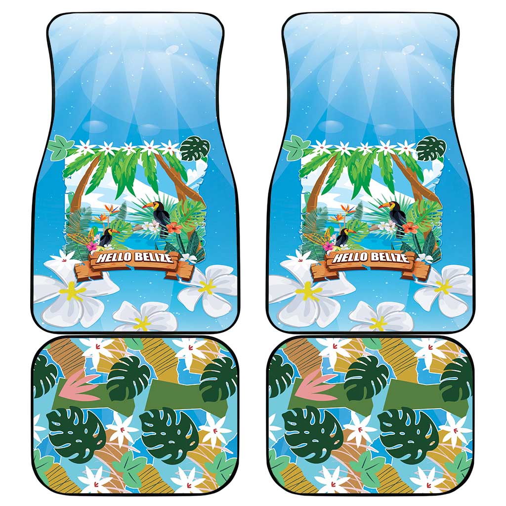 Toucan Belize Car Mats Tropical Vibes