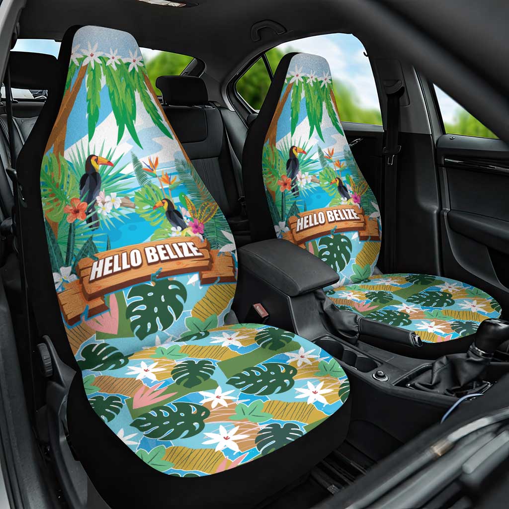 Toucan Belize Car Seat Cover Tropical Vibes
