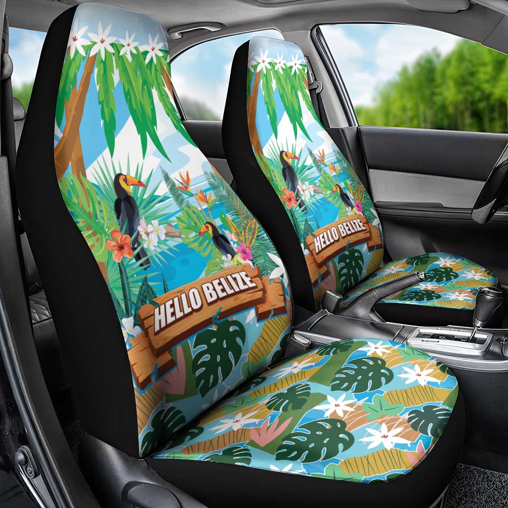 Toucan Belize Car Seat Cover Tropical Vibes