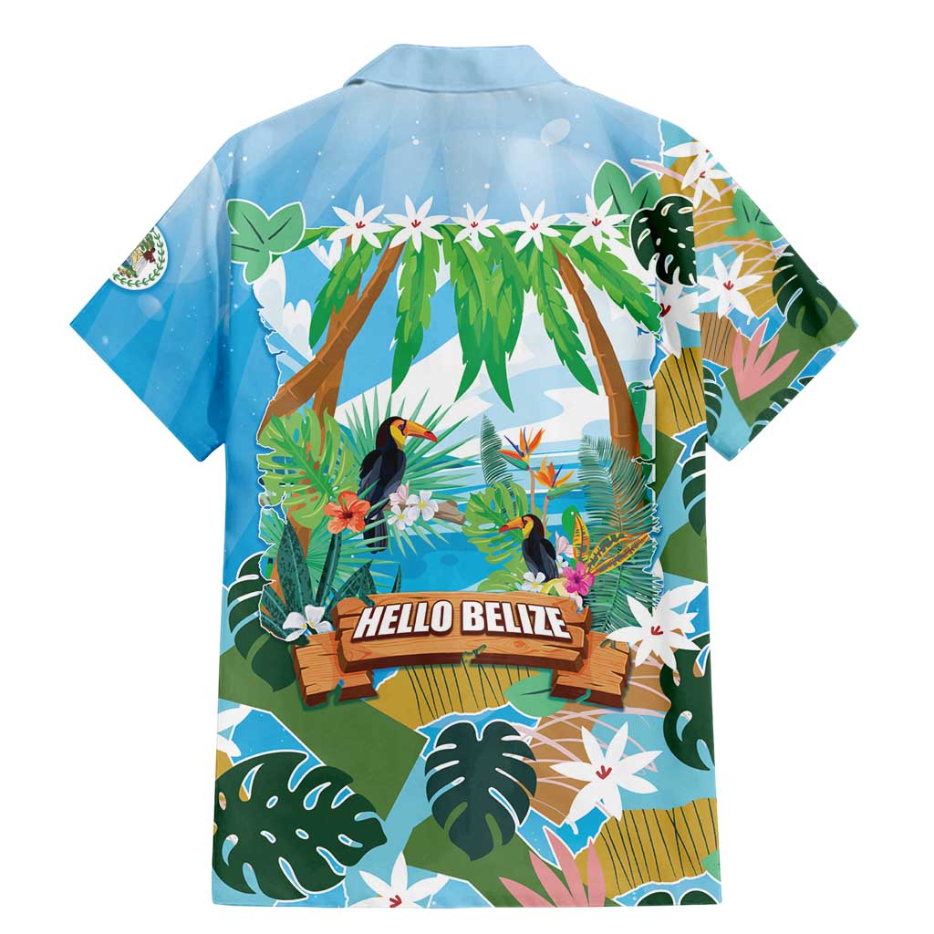 Toucan Belize Family Matching Mermaid Dress and Hawaiian Shirt Tropical Vibes DT05