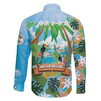 Toucan Belize Family Matching Off Shoulder Maxi Dress and Hawaiian Shirt Tropical Vibes DT05