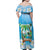 Toucan Belize Family Matching Off Shoulder Maxi Dress and Hawaiian Shirt Tropical Vibes DT05