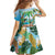 Toucan Belize Family Matching Summer Maxi Dress and Hawaiian Shirt Tropical Vibes DT05