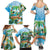 Toucan Belize Family Matching Summer Maxi Dress and Hawaiian Shirt Tropical Vibes DT05