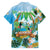 Toucan Belize Family Matching Summer Maxi Dress and Hawaiian Shirt Tropical Vibes DT05