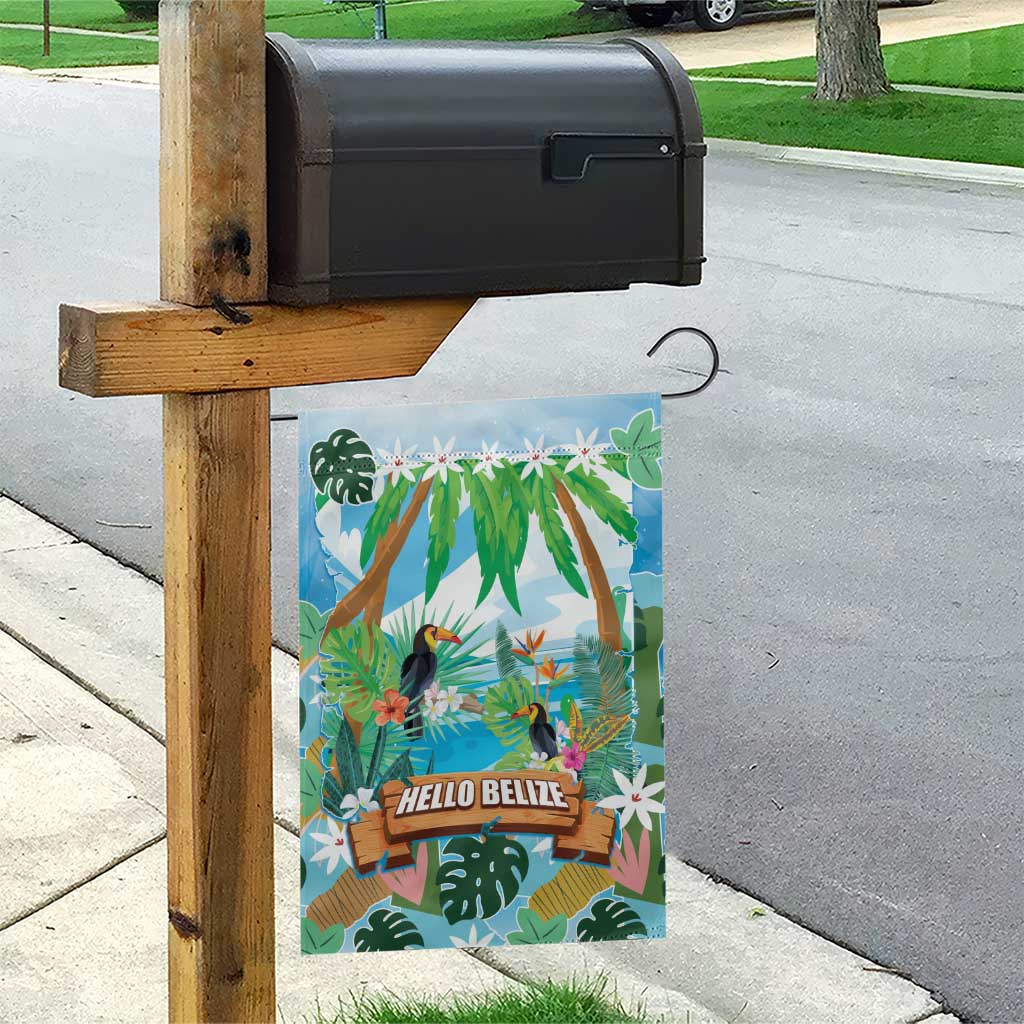 Toucan Belize Garden Flag Tropical Vibes