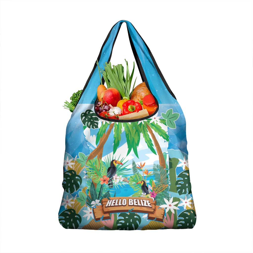 Toucan Belize Grocery Bag Tropical Vibes