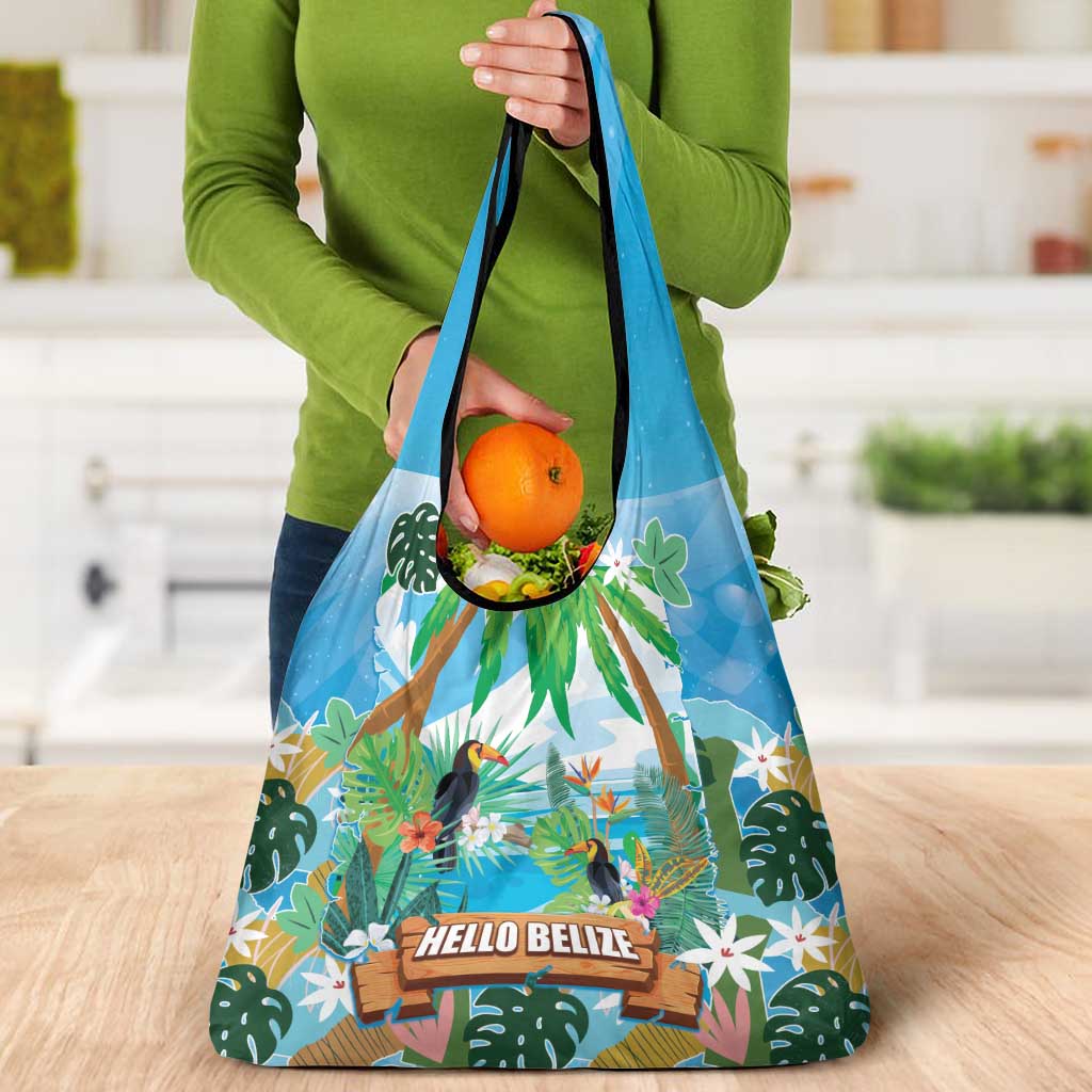 Toucan Belize Grocery Bag Tropical Vibes