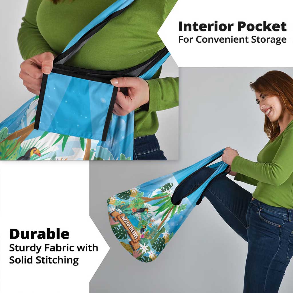 Toucan Belize Grocery Bag Tropical Vibes