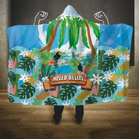 Toucan Belize Hooded Blanket Tropical Vibes