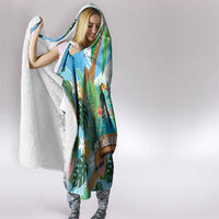 Toucan Belize Hooded Blanket Tropical Vibes