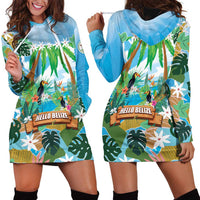 Toucan Belize Hoodie Dress Tropical Vibes DT05