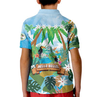 Toucan Belize Kid Polo Shirt Tropical Vibes DT05