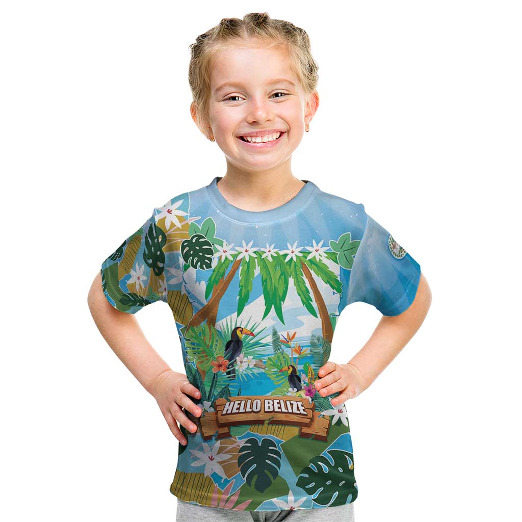 Toucan Belize Kid T Shirt Tropical Vibes DT05