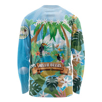 Toucan Belize Long Sleeve Shirt Tropical Vibes DT05