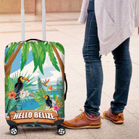 Toucan Belize Luggage Cover Tropical Vibes