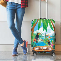 Toucan Belize Luggage Cover Tropical Vibes