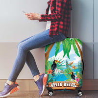 Toucan Belize Luggage Cover Tropical Vibes