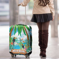 Toucan Belize Luggage Cover Tropical Vibes