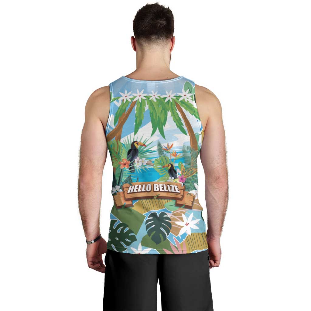 Toucan Belize Men Tank Top Tropical Vibes DT05