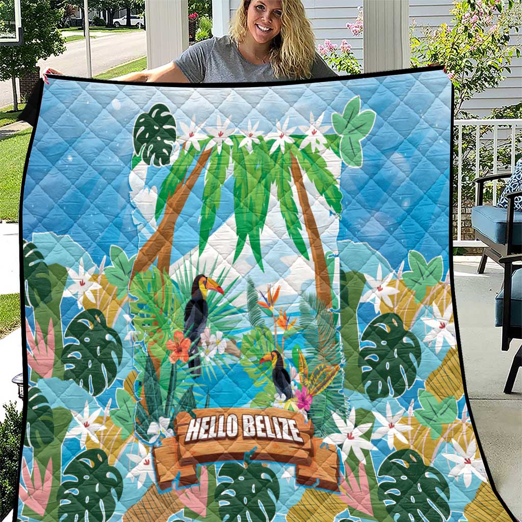 Toucan Belize Quilt Tropical Vibes